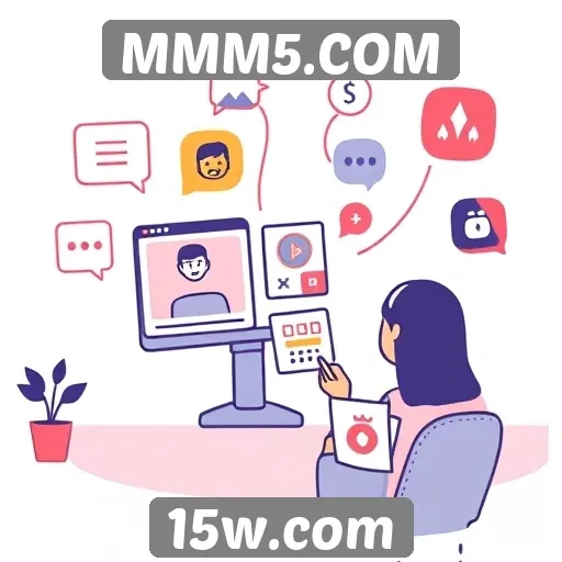 Exploração das funcionalidades interativas do MMM5.COM