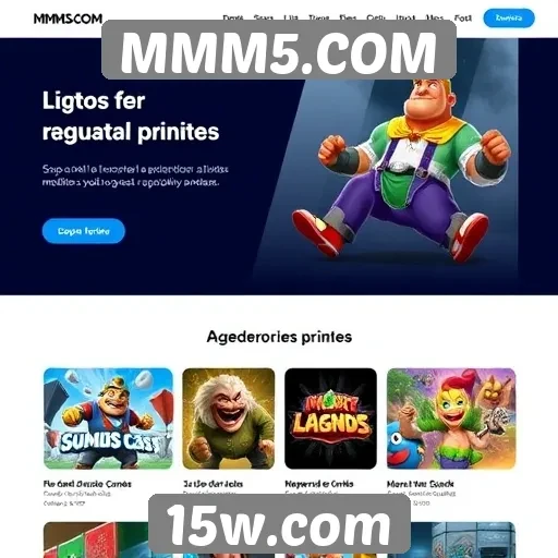 Recursos e funcionalidades do site MMM5.COM